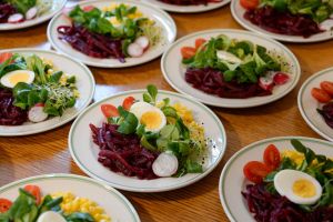 Mittagstisch-Salat