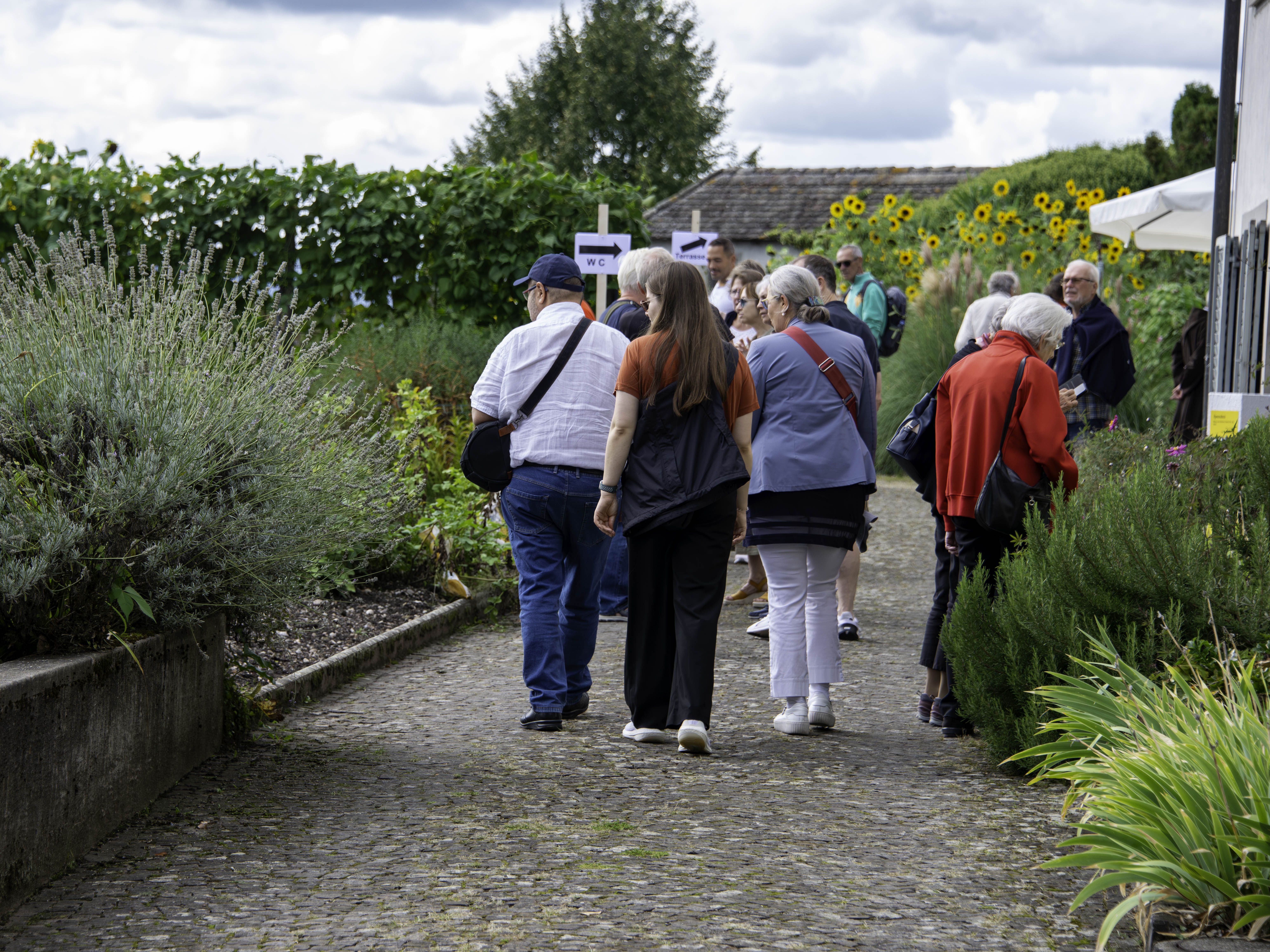 Das war der offene Klostergarten
